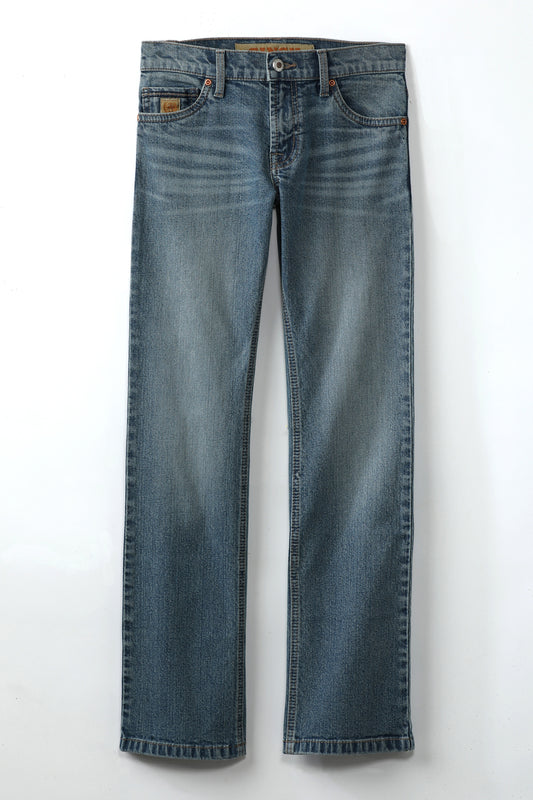 Cinch Boys' Mid Rise Relaxed Fit Boot Cut Jeans