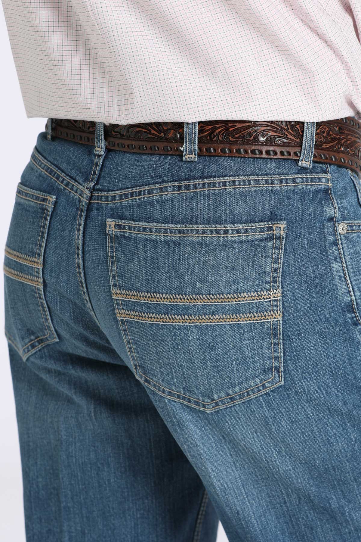 Cinch White Label Medium Wash Relaxed Fit Jean