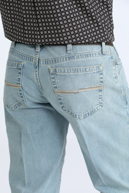 Cinch White Label Light Stone Wash Straight Leg Jeans