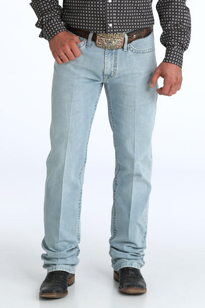 Cinch White Label Light Stone Wash Straight Leg Jeans
