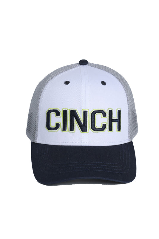 CINCH NAVY/LIME LOGO CAP