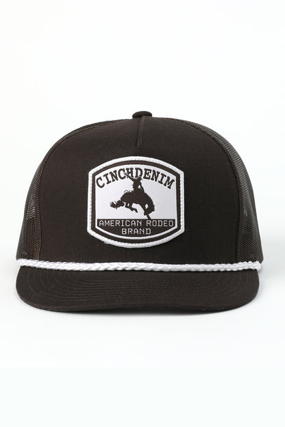 Cinch Black Trucker Cap