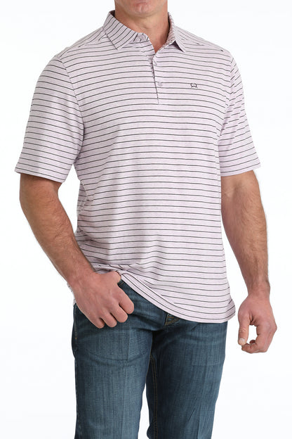 Cinch Men's Lilac Arenaflex Polo Shirt