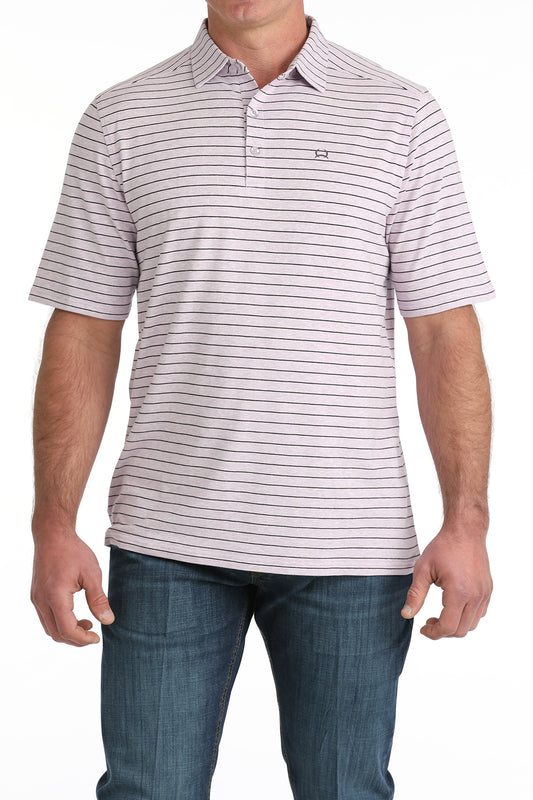 Cinch Men's Lilac Arenaflex Polo Shirt