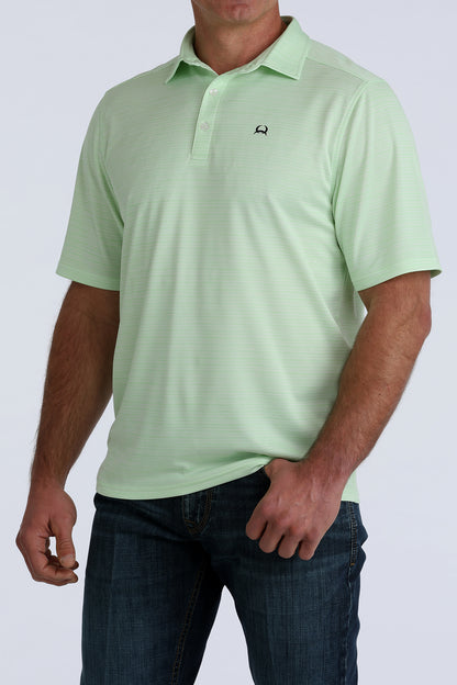 Cinch Men's Arenaflex Green Polo Shirt