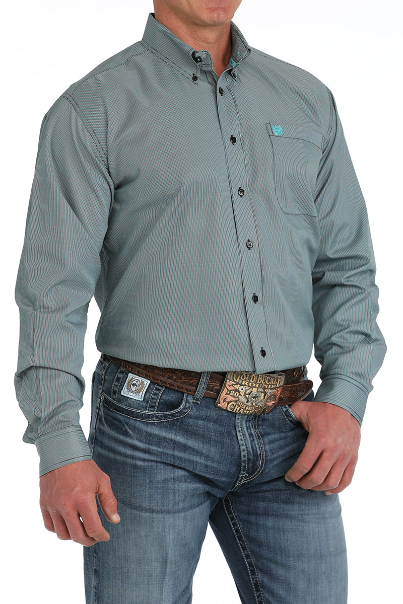Cinch TENCEL Striped Button-Down Western Shirt