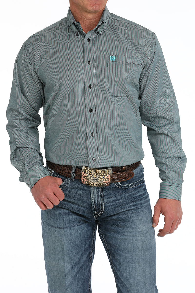 Cinch TENCEL Striped Button-Down Western Shirt