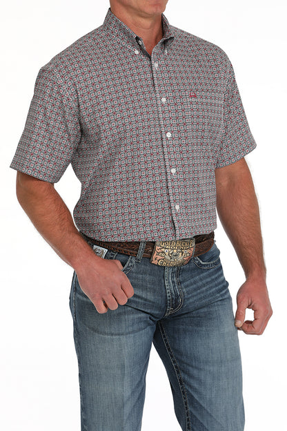Cinch Arenaflex Mulberry Short Sleeve Shirt
