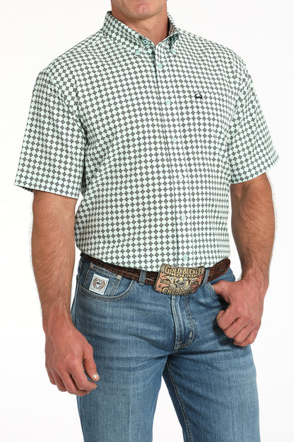 Cinch Men's Light Blue ArenaFlex Shirt