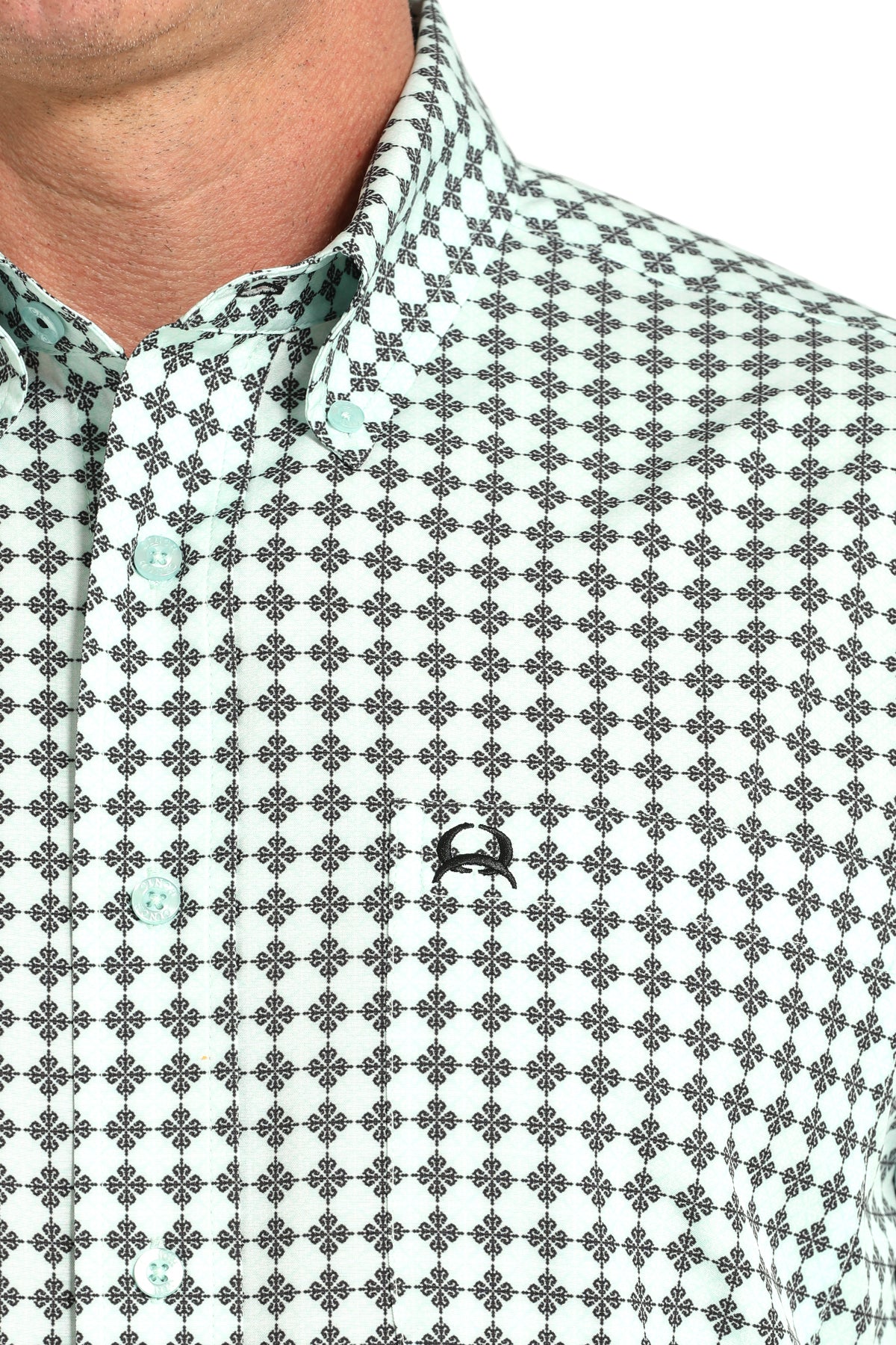 Cinch Men's Light Blue ArenaFlex Shirt