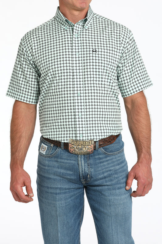 Cinch Men's Light Blue ArenaFlex Shirt