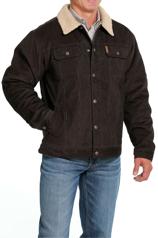 CINCH BROWN CORDUROY TRUCKER JACKET