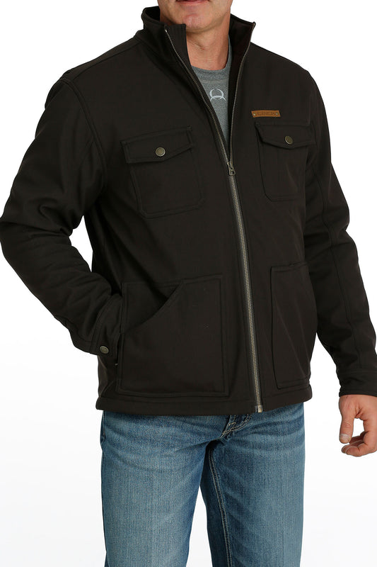 CINCH CONCEALED CARRY BROWN BONDED JACKETk