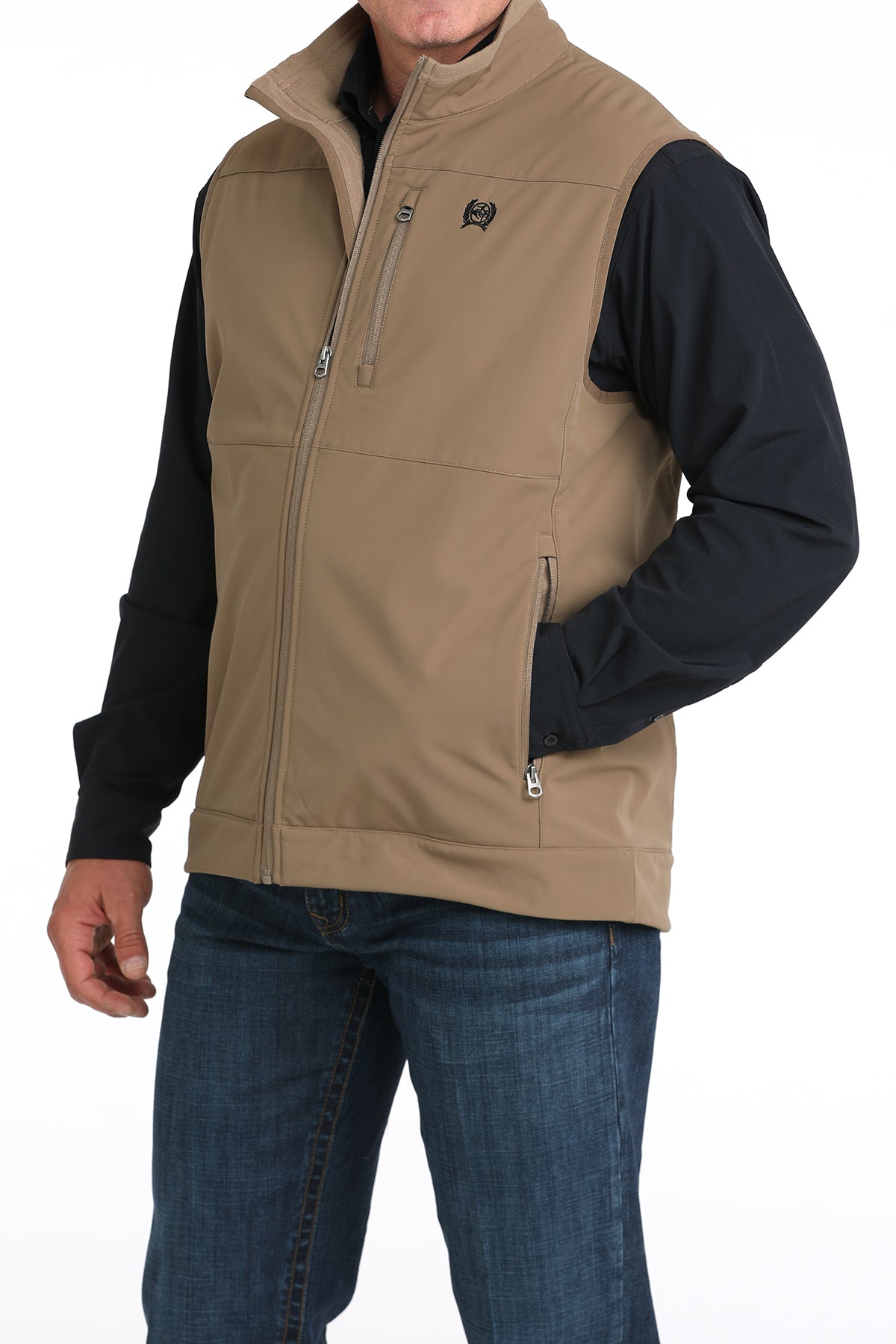 Cinch Ripstop Khaki Windproof Vest