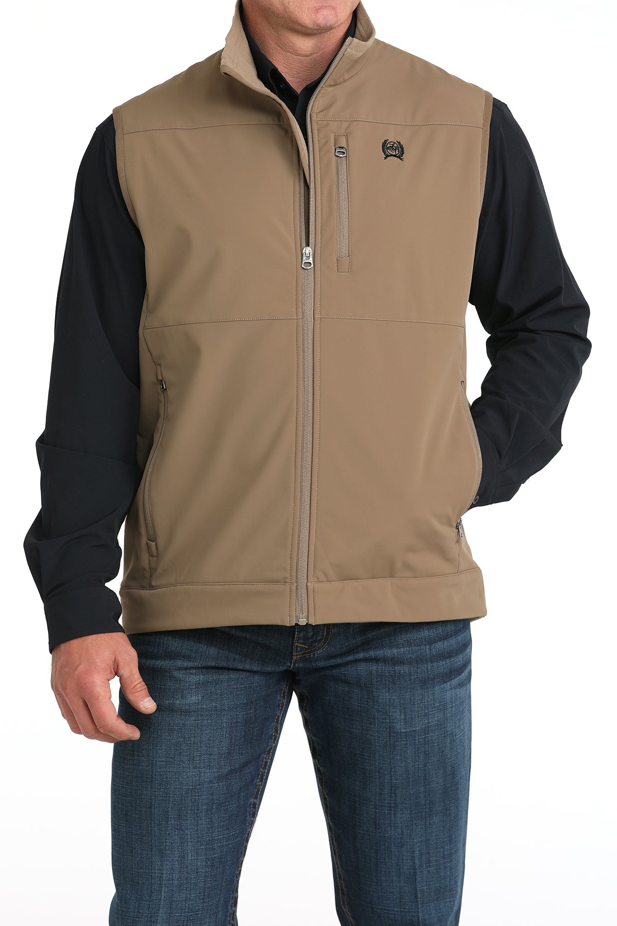 Cinch Ripstop Khaki Windproof Vest