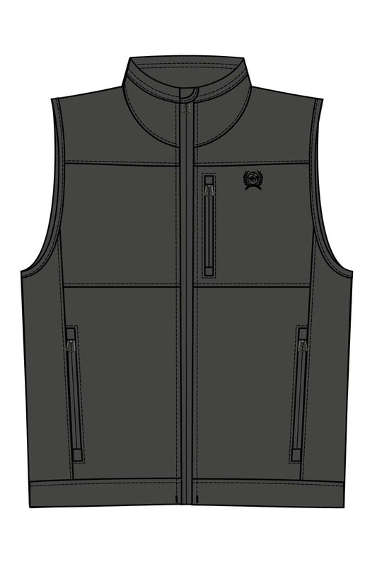 Cinch Ripstop Grey Windproof Vest