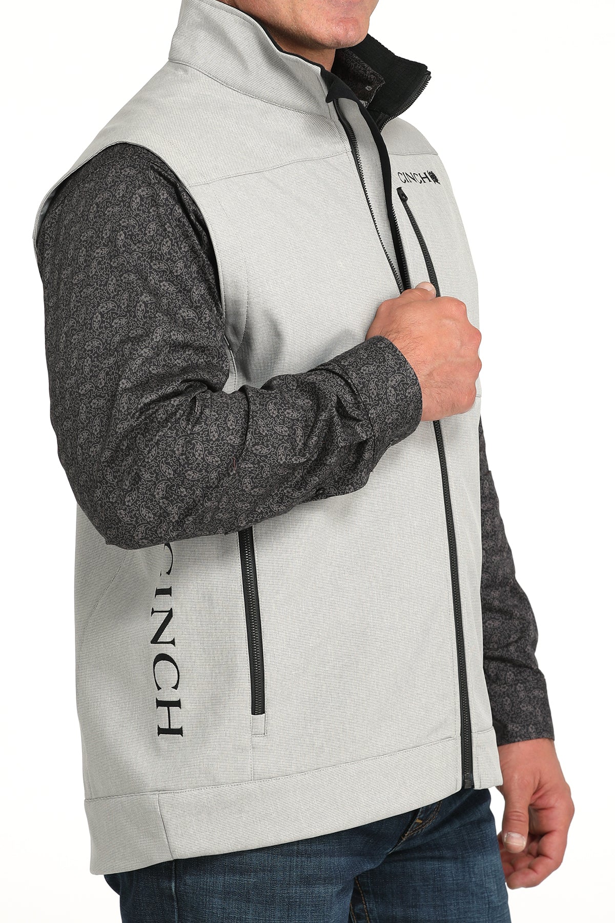 Cinch Grey Bonded Vest