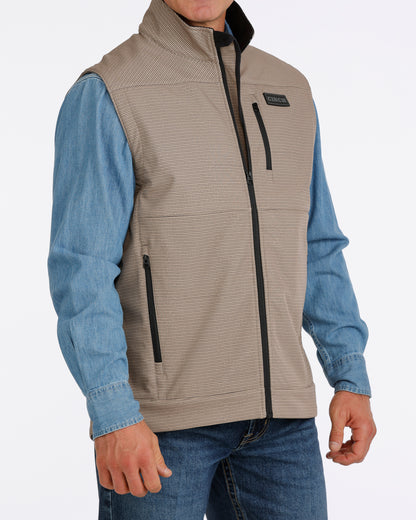 Cinch Men's Tan Conceal Carry Bonded Vest