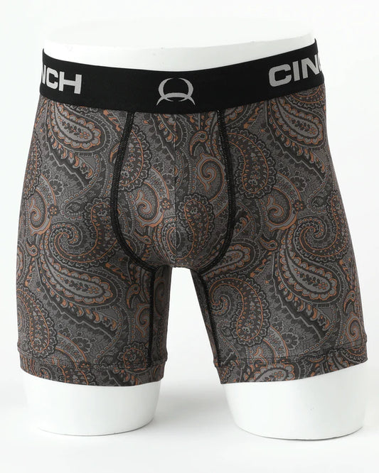 Cinch 6" Paisley Boxer Breifs