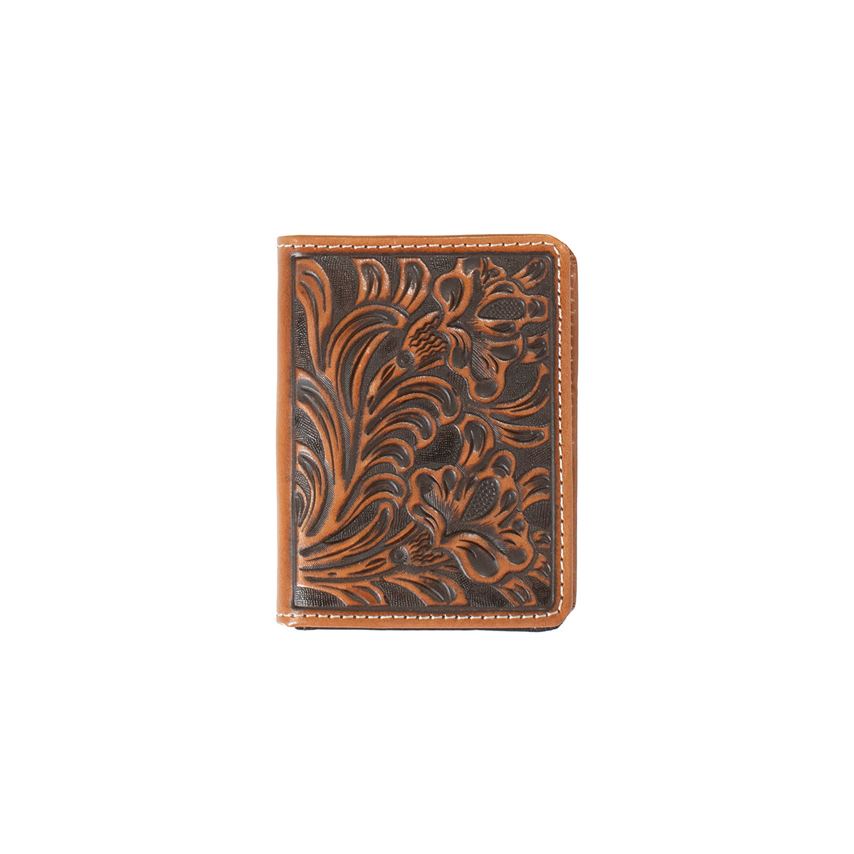 Nocona Flip Floral Embossed Bifold Wallet