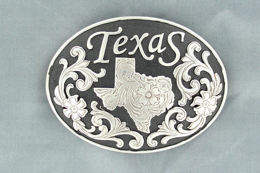 Nocona Texas Floral Buckle