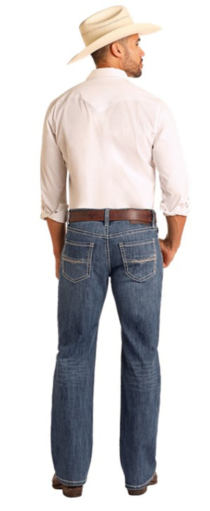 ROCK & ROLL DOUBLE BARREL MEDIUM VINTAGE STRAIGHT LEG JEAN
