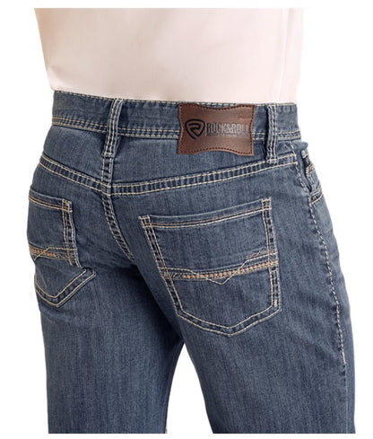 ROCK & ROLL DOUBLE BARREL MEDIUM VINTAGE STRAIGHT LEG JEAN