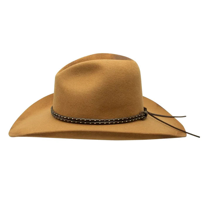 Stetson Sand Hollow Toffee 4X Wool Felt Western Cowboy Hat