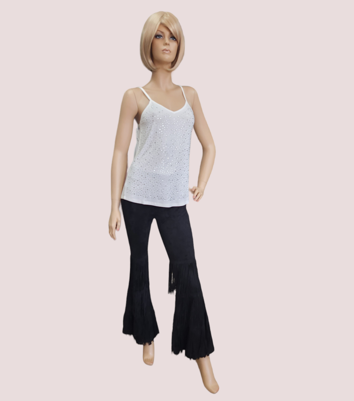 VOCAL CAMISOLE WITH STONES