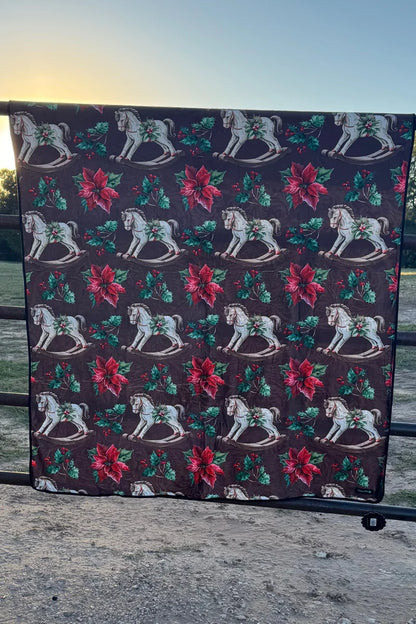 Rockin' Around the Ranch Blanket