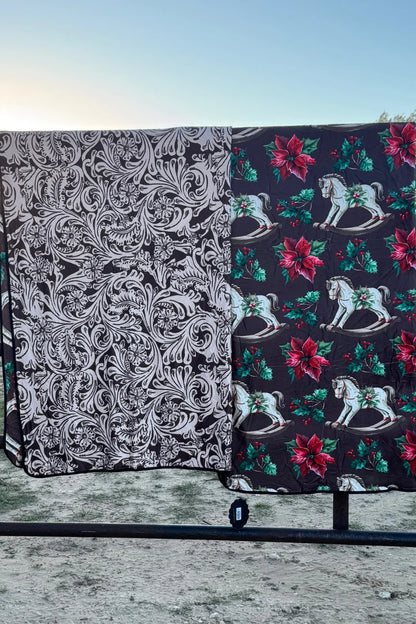 Rockin' Around the Ranch Blanket