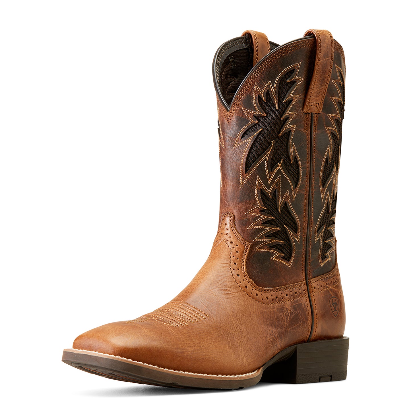 Ariat Sport Cool VentTEK Wide Square Toe Cowboy Boot