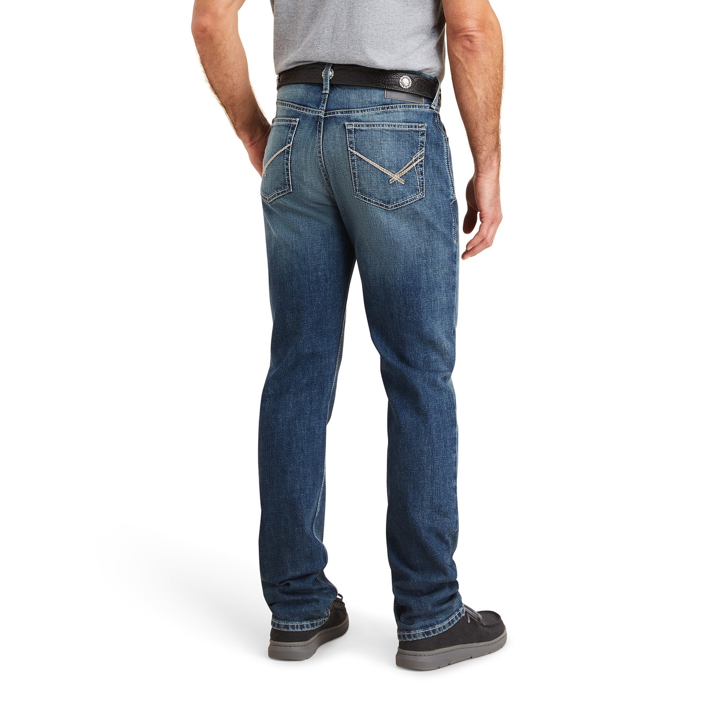 ARIAT MEN'S BRIGHTON M2 LARSON BOOT CUT JEAN