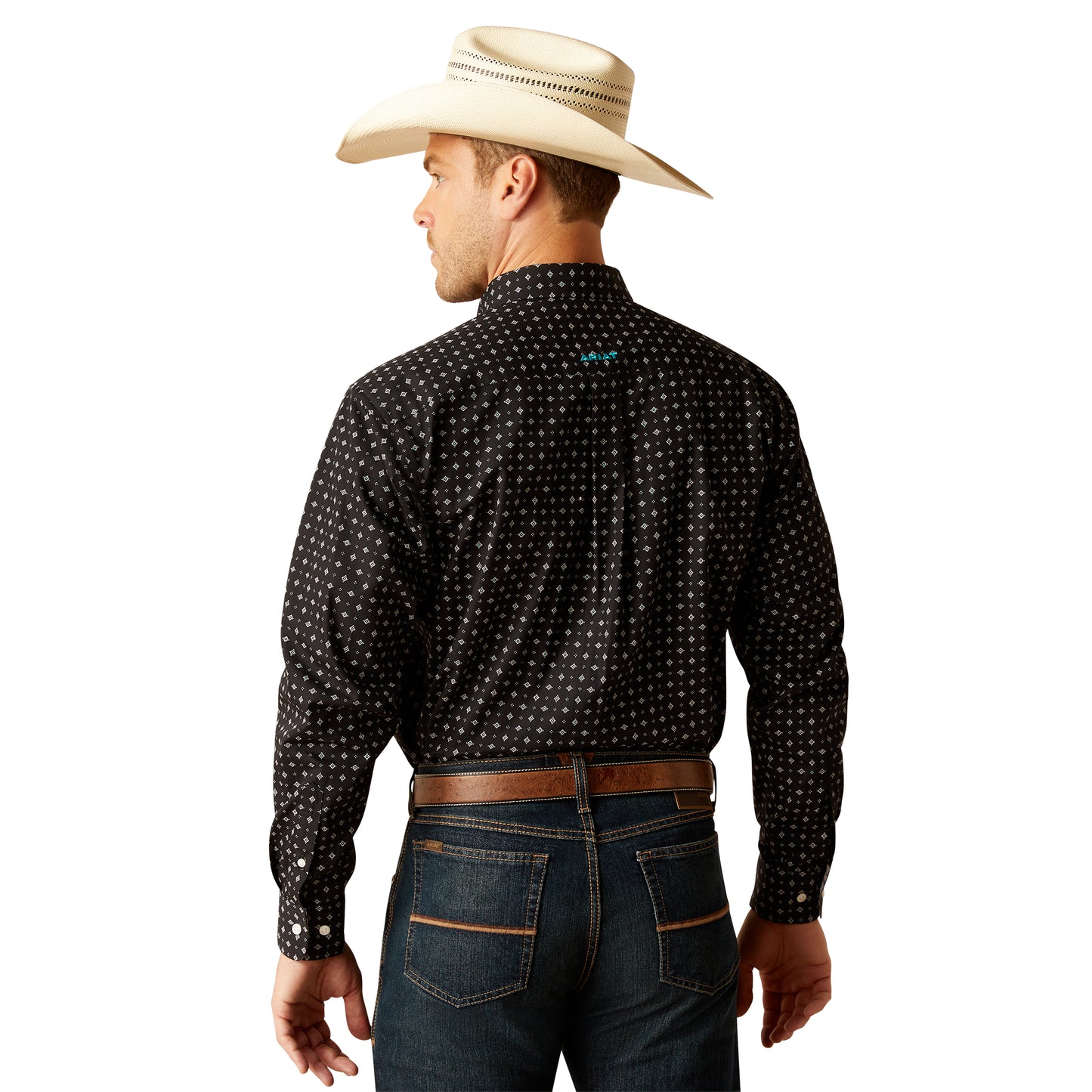 Ariat Wrinkle Free Seth Black Classic Fit Shirt