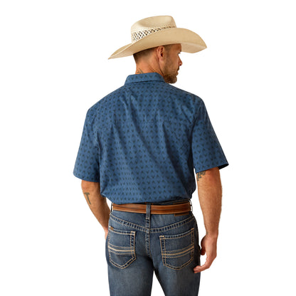 Ariat Ensign Blue 360 AirFlow Classic Fit Shirt