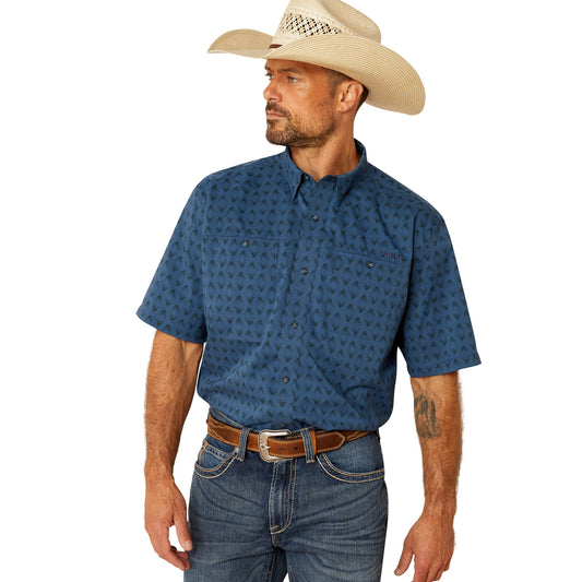 Ariat Ensign Blue 360 AirFlow Classic Fit Shirt