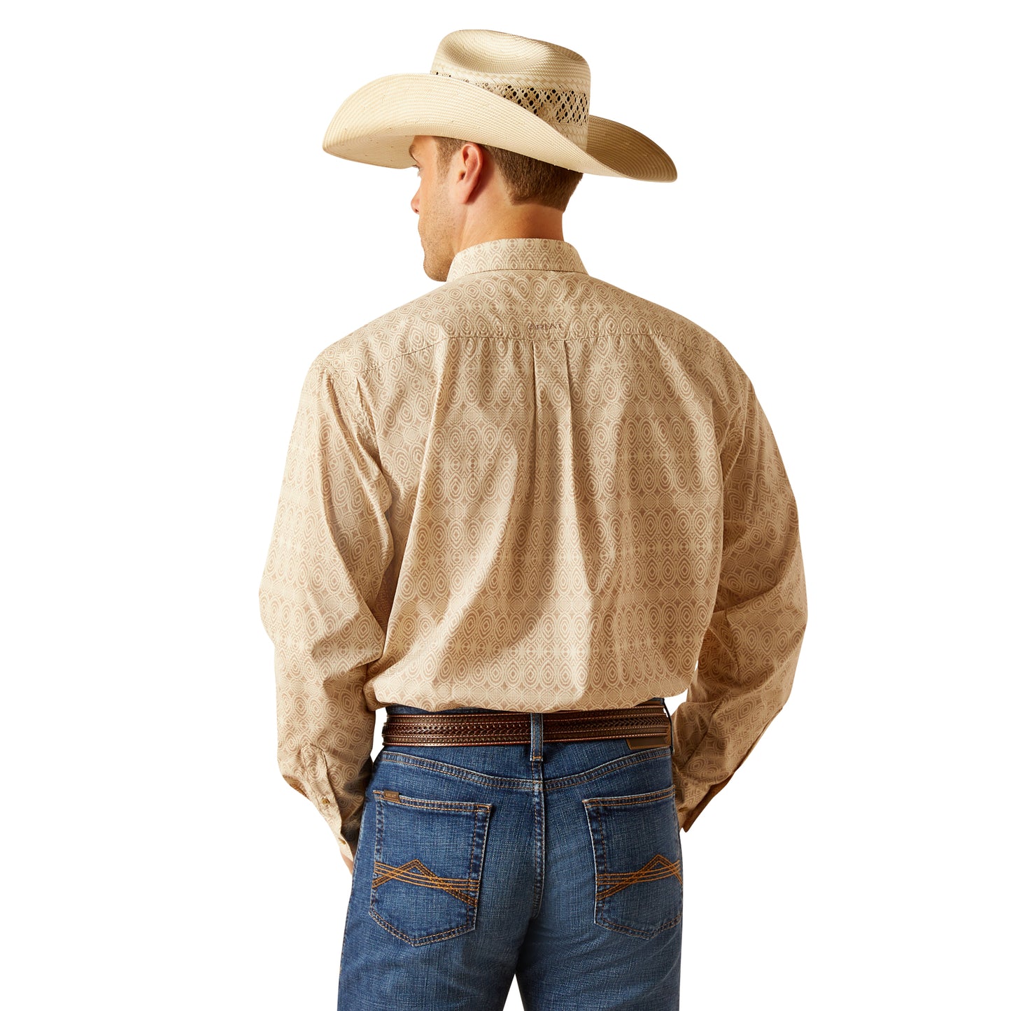 Ariat Simply Taupe 360 AirFlow Classic Fit Shirt