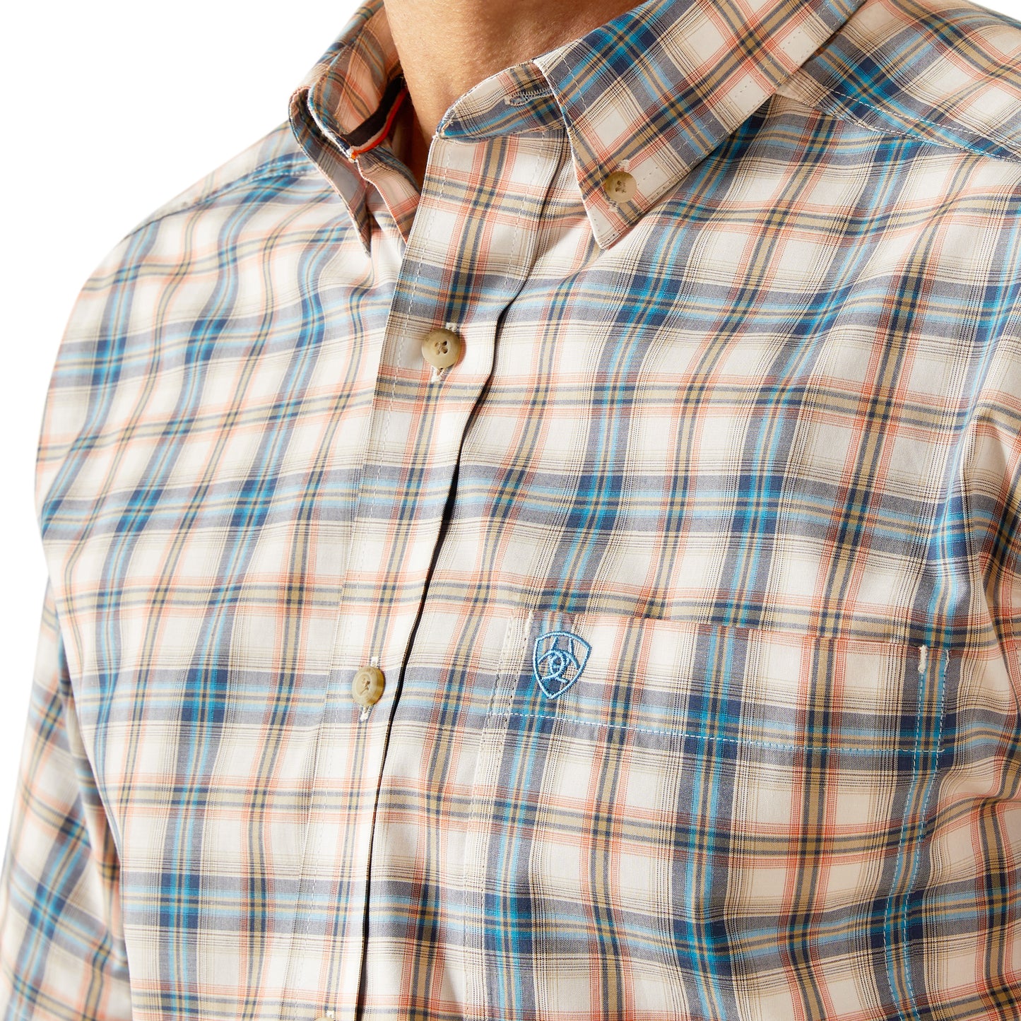 ARIAT BLUE PRO SERIES ROWDY CLASSIC FIT SHIRT