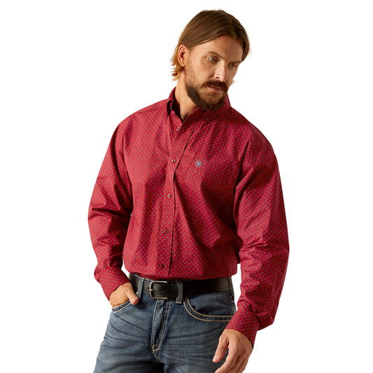 Ariat Garwin Brick Classic Fit Shirt