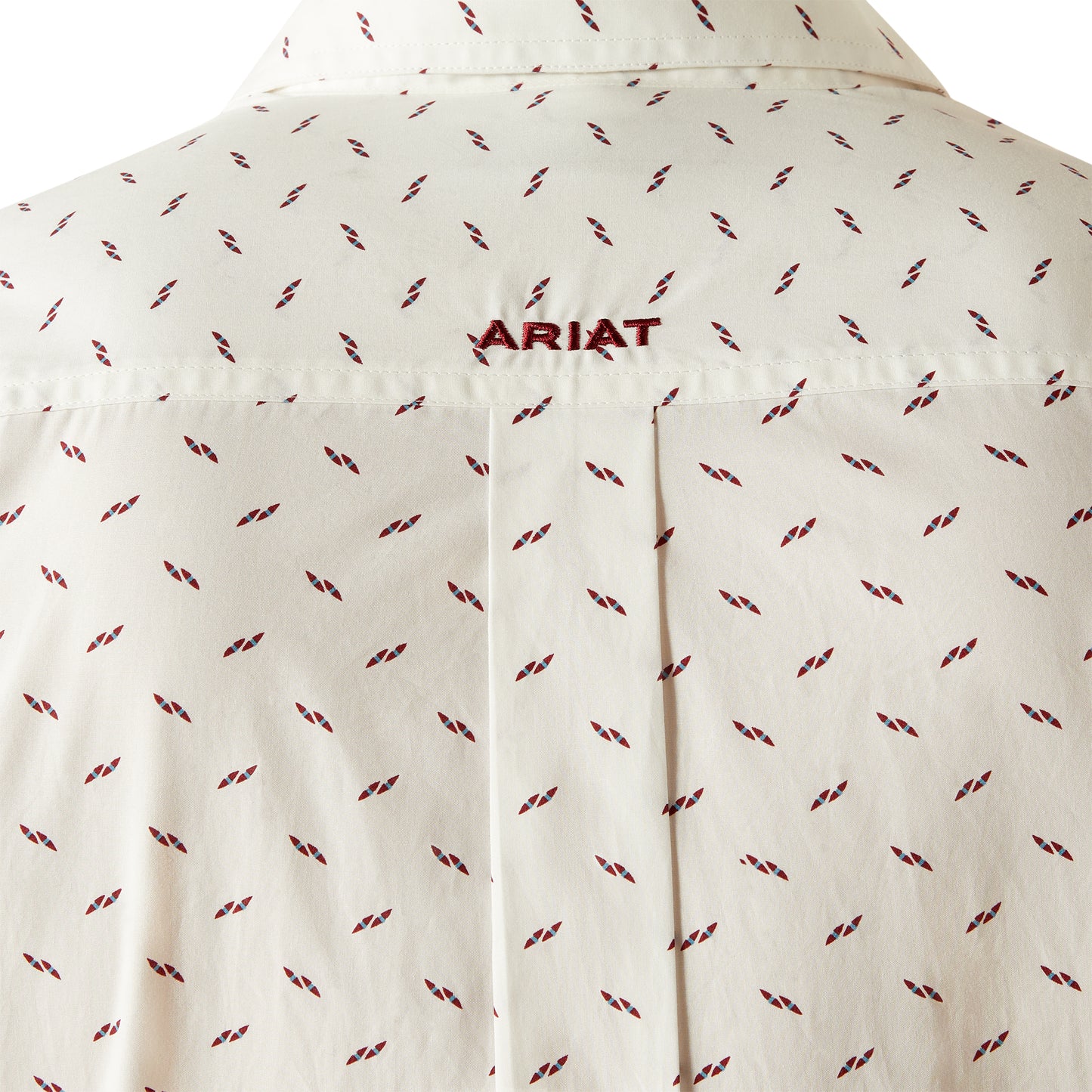 ARIAT GRANT WHITE CANDY SHORT SLEEVE SHIRT