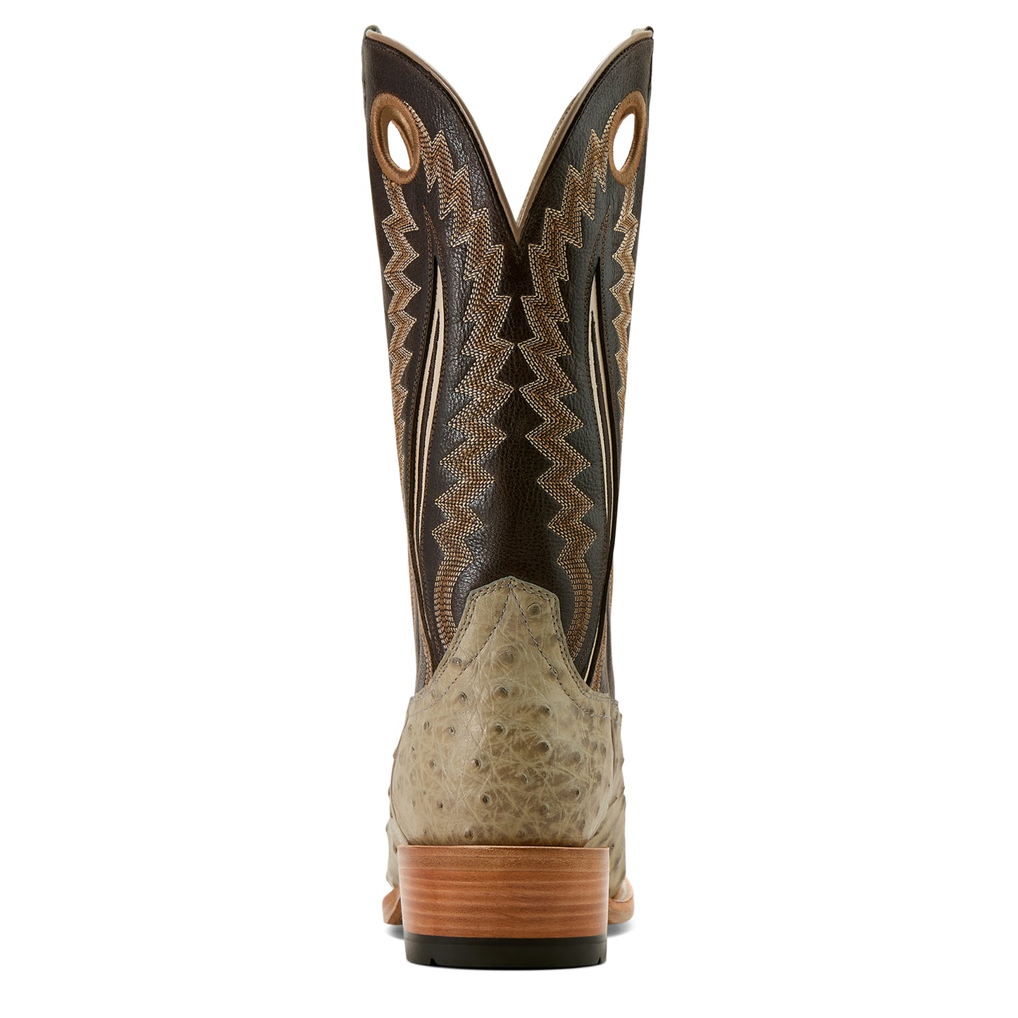 Ariat Futurity Outlaw Platinum Full Quill Ostrich Cowboy Boot