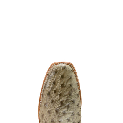 Ariat Futurity Outlaw Platinum Full Quill Ostrich Cowboy Boot