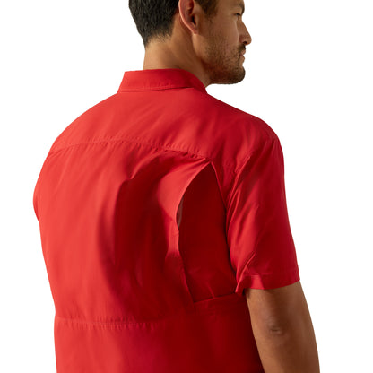 Ariat VentTEK Outbound Haute Red Classic Fit Shirt