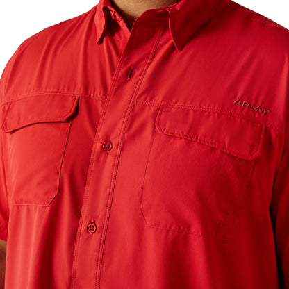 Ariat VentTEK Outbound Haute Red Classic Fit Shirt
