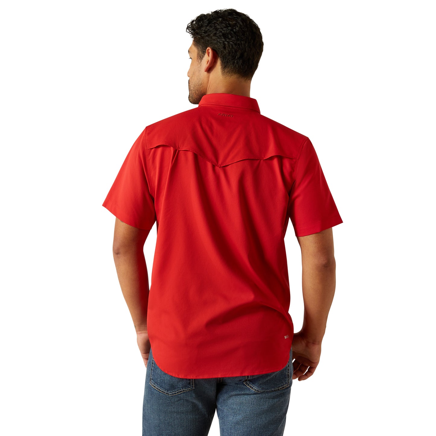 Ariat VentTEK Haute Red Western Fitted Shirt