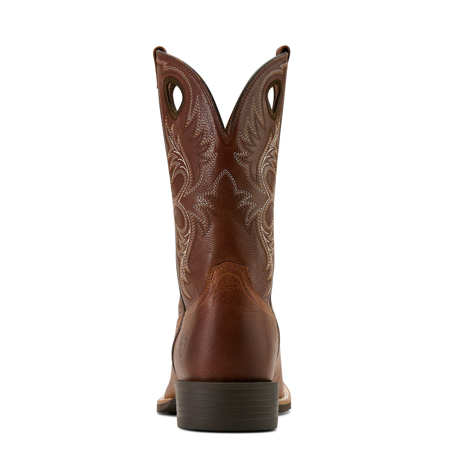 ARIAT SPORT RODEO AGED TAN ELEPHANT PRINT COWBOY BOOT