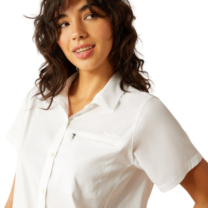 Ariat White Short Sleeve VentTEK Shirt
