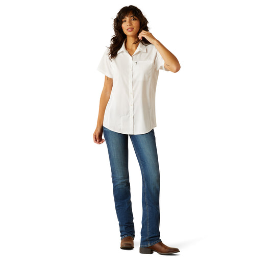 Ariat White Short Sleeve VentTEK Shirt