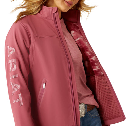 ARIAT NEW TEAM ROSE MAUVE DRY SOFTSHELL JACKET