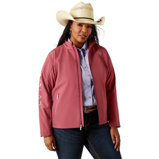 ARIAT NEW TEAM ROSE MAUVE DRY SOFTSHELL JACKET